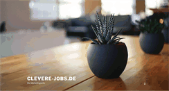 Desktop Screenshot of clevere-jobs.de